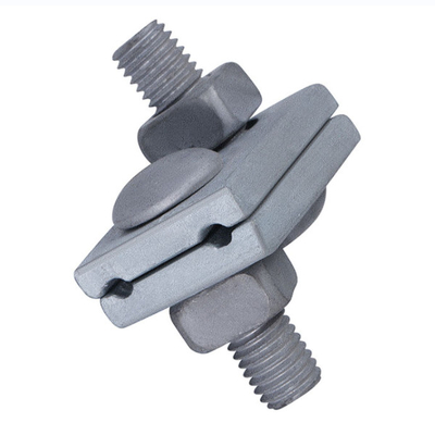 تركيبات خط الكهرباء من الفولاذ الكربوني الساخن تزوير HDG Surface Guy Wire Clamp