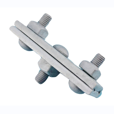 تركيبات خط الكهرباء من الفولاذ الكربوني الساخن تزوير HDG Surface Guy Wire Clamp