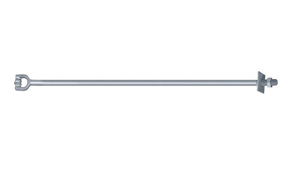 تركيبات خط الطاقة الكهربائية HDG Guy Anchor Rod 6in إلى 10in